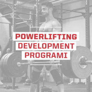 powerlifting development programı