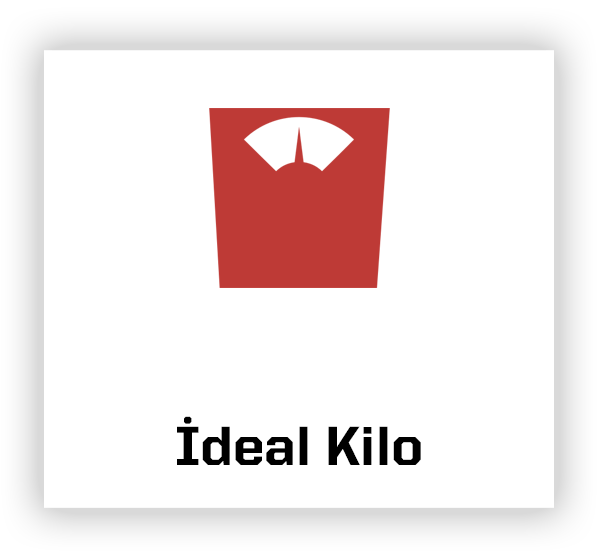 İdeal Kilo button